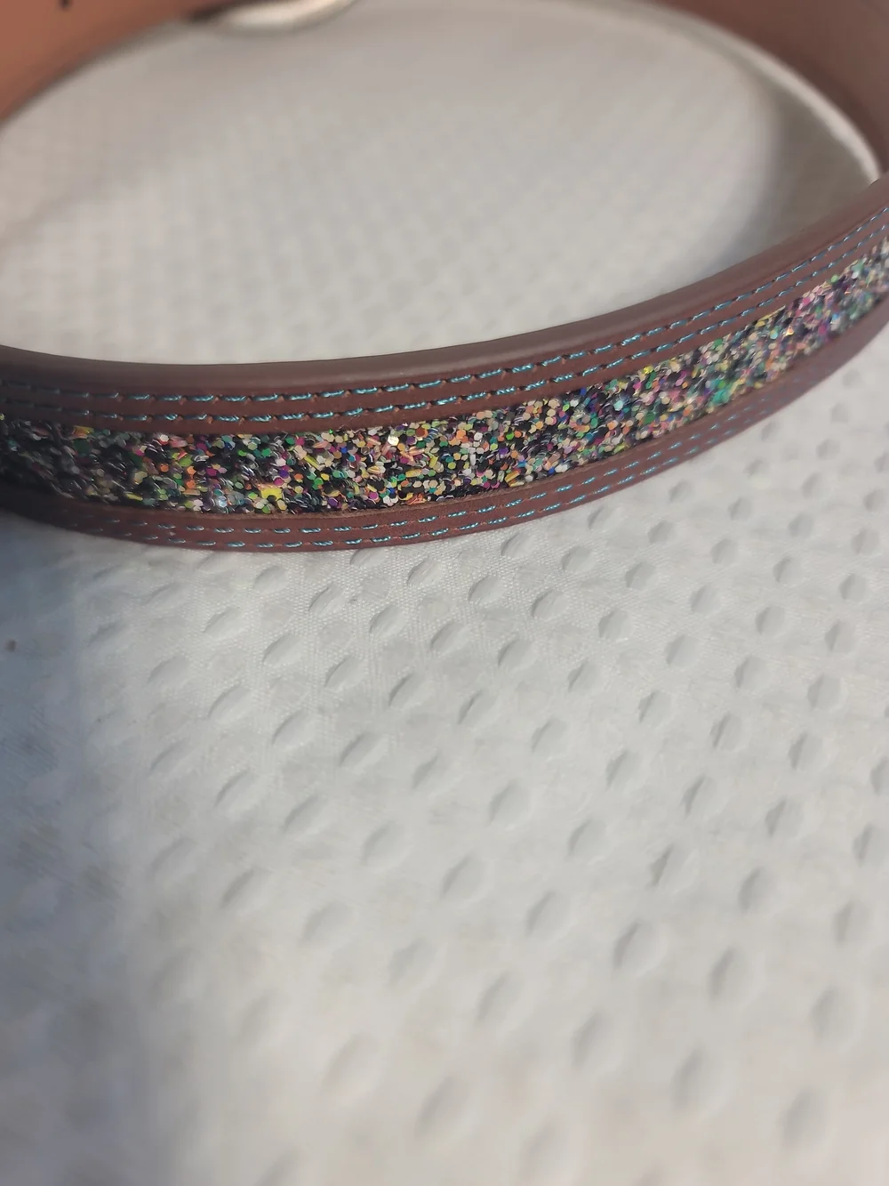 Brown Belt with Silver Pegasus Buckle